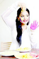 Neetu Chandra Holi Photoshoot Photos